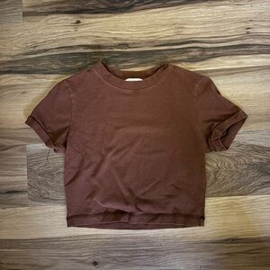 Casual Brown Women's Top